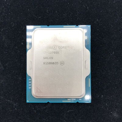 【盛岡都南店】中古  INTEL Core i7 12700K (1700/3.6G/25M/C12/T20) 147857 