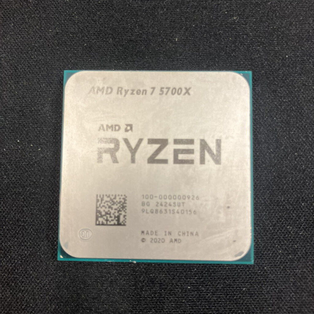 中古 AMD Ryzen 7 5700X (AM4/3.4GHz/36M/C8/T16/65W) 150182 （376169