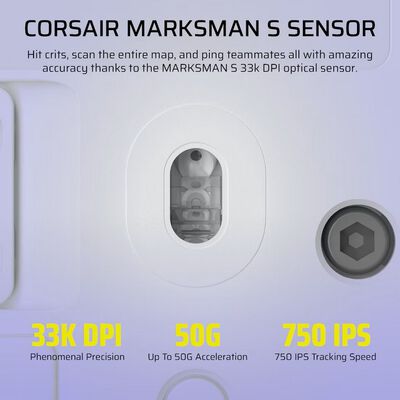 Corsair  SCIMITAR ELITE WIRELESS SE MMO CH-9314011-AP (ワイヤレス ゲーミングマウス ホワイト) 