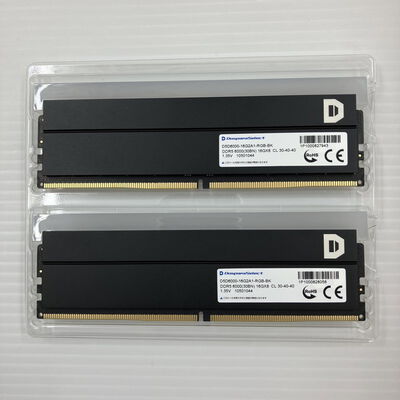 【秋葉原本店】中古  ﾄﾞｽﾊﾟﾗｾﾚｸﾄ D5D6000-16G2A1-RGB-BK(DDR5-6000 16GBx2) 3410014203 