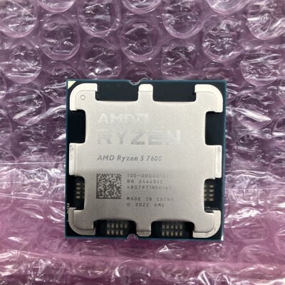 【富士青葉店】中古  AMD Ryzen 5 7600 (AM5/3.8GHz/38M/C6/T12/65W) 154484 