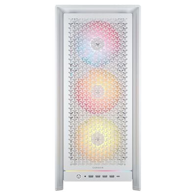 Corsair  FRAME 5000D RS ARGB White CC-9011310-WW (E-ATX ガラス ホワイト) 