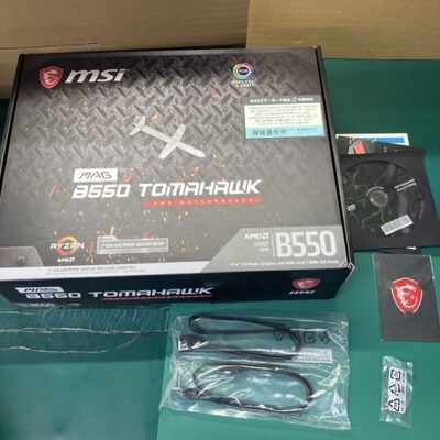 【千葉店】中古  MSI MAG B550 TOMAHAWK (B550 AM4 ATX DDR4) 142923 