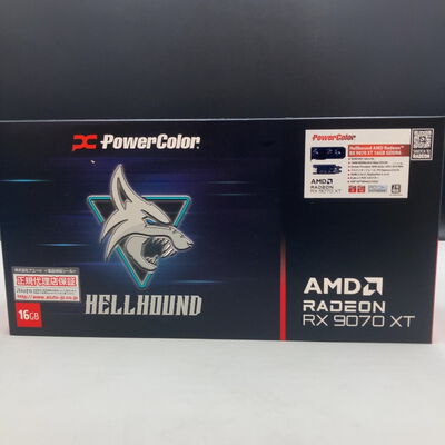【熊本浜線店】中古  PowerColor RX9070XT 16G-L/OC (RX9070XT 16G) 176945 