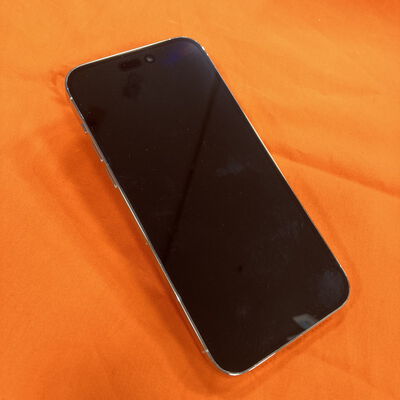 【なんば店】中古  【SoftBank版SIMフリー】Apple iPhone14 Pro Max 6.7インチ 1TB (シルバー) MQ9L3J/A 155107 
