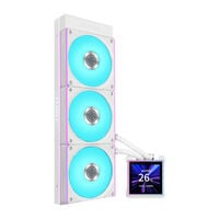 Lian-Li  HydroShift II LCD-S 360 CL GHS2LCDS36CW (360mm ホワイト) 