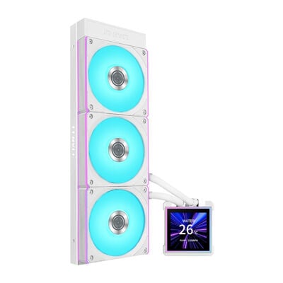 Lian-Li  HydroShift II LCD-S 360 CL GHS2LCDS36CW (360mm ホワイト) 