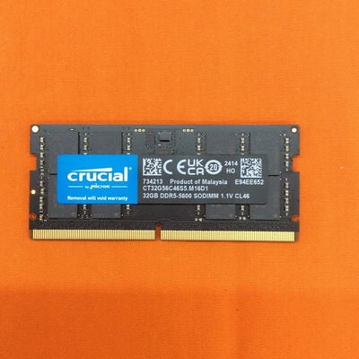 【なんば店】中古  Crucial CT32G56C46S5.M16D1(SO DDR5 PC5-44800 32G) 1460026033 