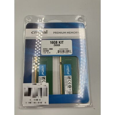 【座間相武台】中古  crucial CT2K8G4DFS8266(DDR4-2666 8*2) 4510001917 