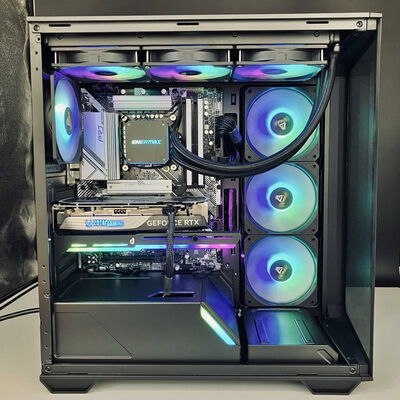 【熊本浜線店】中古  自作PC Antec ミドルタワー(i5 12400F/32GB/SSD1TB/RTX4070/OS無し) 5370001174 