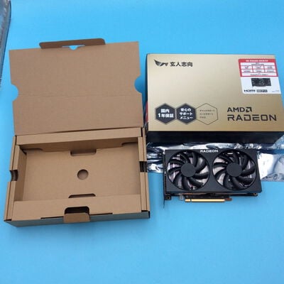 【秋葉原本店】中古  玄人志向 RD-RX6600-E8GB/DF (RX 6600 8GB) 147697 
