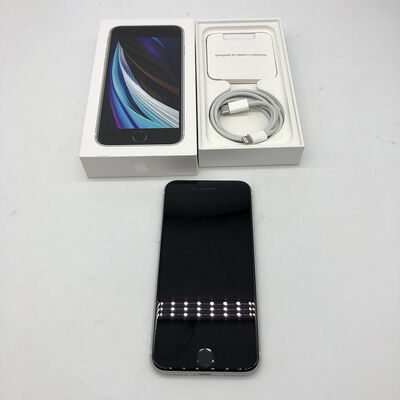 【宇都宮鶴田店】中古  【au】Apple iPhoneSE 4.7インチ (第2世代/2020) 64GB (ホワイト) MHGQ3J/A 新パッケージ版 146172 