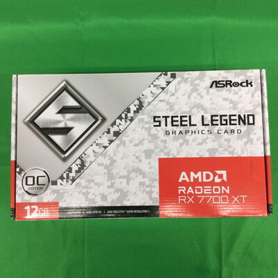 【川崎店】中古  ASRock RX7700XT SL 12GO RX7700XT Steel Legend OC (RX7700XT 12G) 162741 