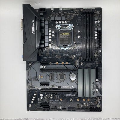 【八王子店】中古  ASRock H370 Pro4 (H370 1151 ATX DDR4) 137013 