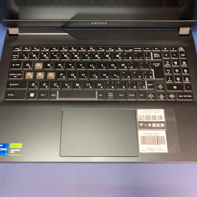【前橋ｲﾝﾀｰｱｶﾏﾙ店】中古  MSI cyborg 15 (i7-13620H/16GB/SSD512GB/RTX3050/W11H) 4540002652 