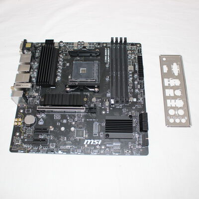 中古  MSI B550M PRO-VDH WIFI (B550 AM4 mATX DDR4) 142922 