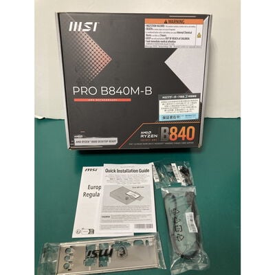 【富山本郷店】中古  MSI PRO B840M-B(B840 AM5 mATX DDR5) 3480037151 