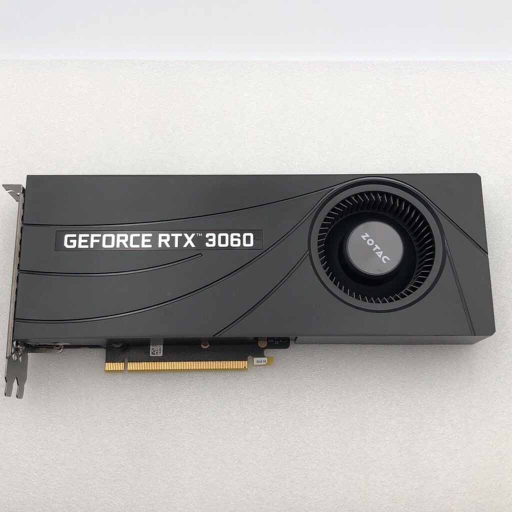 中古 ZOTAC ZT-A30600A-10B (RTX3060 12GB) 4990001169 （358852