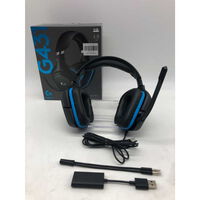 中古  Logicool G431 (有線 7.1サラウンドサウンド ゲーミングヘッドセット) 146997 