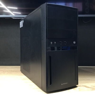 【松山環状枝松店】中古  MOUSE LM-iG700 デスクトップ(Corei7-9700/16GB/SSD256GB+HDD1TB/無し/GTX1660 6GB/W10H) 4560001508 