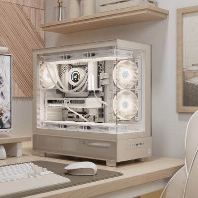 ドスパラセレクト  XR PASTEL BEIGE (ATX ガラス) 