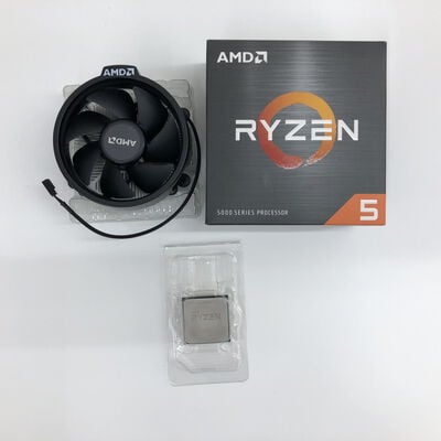 【福山ココローズ店】中古  AMD Ryzen 5 5500 (AM4/3.6GHz/19M/C6/T12/65W) 150184 