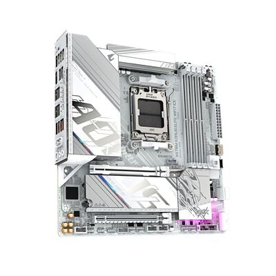 GIGABYTE  X870M AORUS ELITE WIFI7 ICE (X870 AM5 MicroATX) 