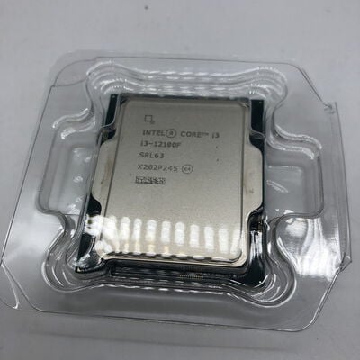 【宇都宮鶴田店】中古  INTEL Core i3 12100F  (1700/3.3G/12M/C4/T8) 148617 