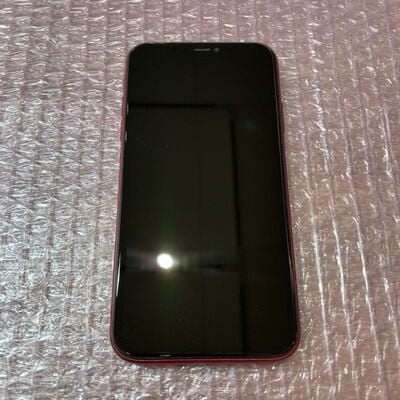 【堺七道店】中古  【au】 Apple iPhone11 6.1インチ 128GB (PRODUCT)RED MWM32J/A 140605 