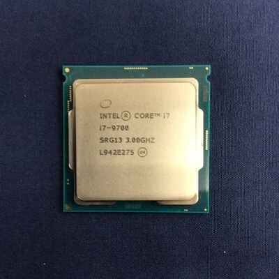 【川崎店】中古  Intel Core i7 9700 (1151/3.00GHz/12M/C8/T8) 140316 