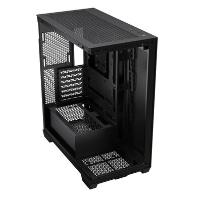Corsair  3500X Tempered Glass Black CC-9011276-WW (E-ATX ガラス ブラック) 