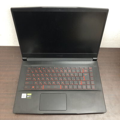 【福山ココローズ店】中古  MSI GF63 Thin 10SCXR(i7-10750H/16GB/SSD256GB/HDD1TB/GTX1650/W11H) 5090000955 