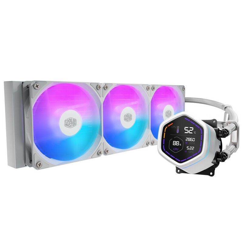 CoolerMaster ML Core Nex Digital 360 White ARGB MLX-D36M-A18PW-RD