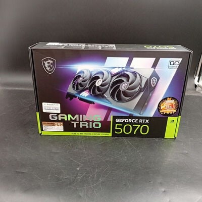 【大須店】中古  MSI GeForce RTX 5070 12G GAMING TRIO OC (RTX5070 12G) 176908 