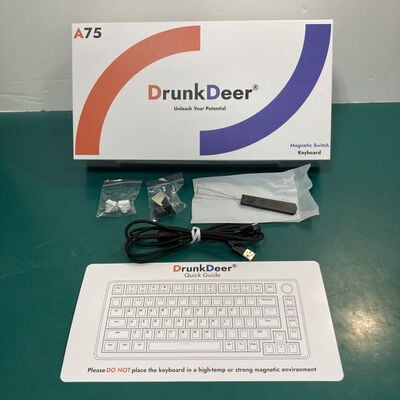 【富山本郷店】中古  DrunkDeer A75B (有線 ｹﾞｰﾐﾝｸﾞｷｰﾎﾞｰﾄﾞ) 197225 