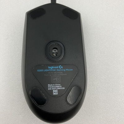 【新潟店】中古  Logicool G203 LIGHTSYNC Gaming Mouse G203-BK 146968 