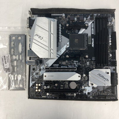 【博多店】中古  ASRock B550M Pro4 (B550 AM4 mATX DDR4) 142938 