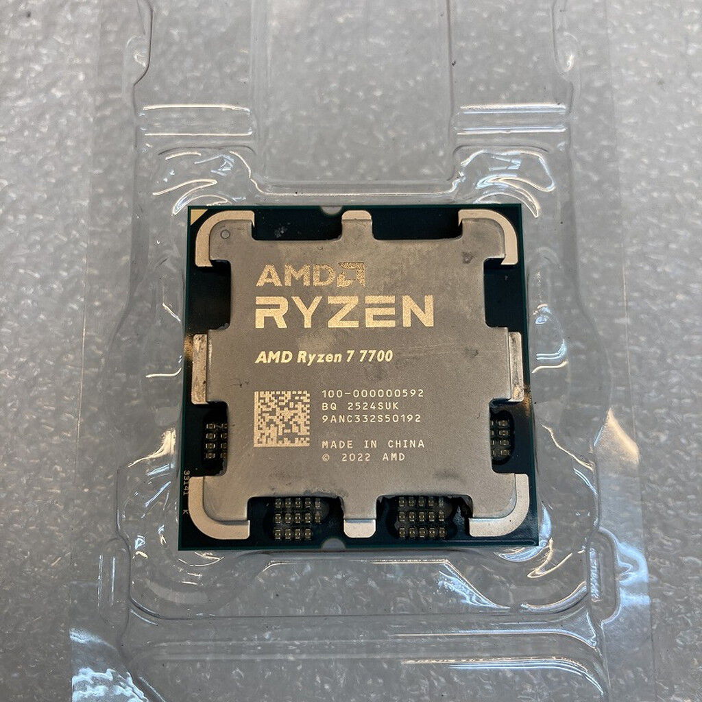 中古 AMD Ryzen 7 7700 (AM5/3.8GHz/40M/C8/T16/65W) 1460024624