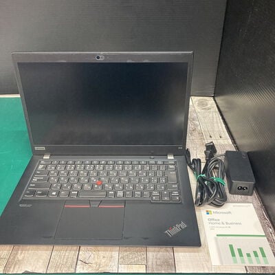 【広島店】中古  LENOVO ThinkPad X13 (AMD Ryzen 5 Pro 4650U 2.10GHz/32GB/SSD256GB/-/オンボード/13.3/1920x1080/Wi-Fi/WEBCAM/W11P/Microsoft Office Home and Business 2024) 184183 