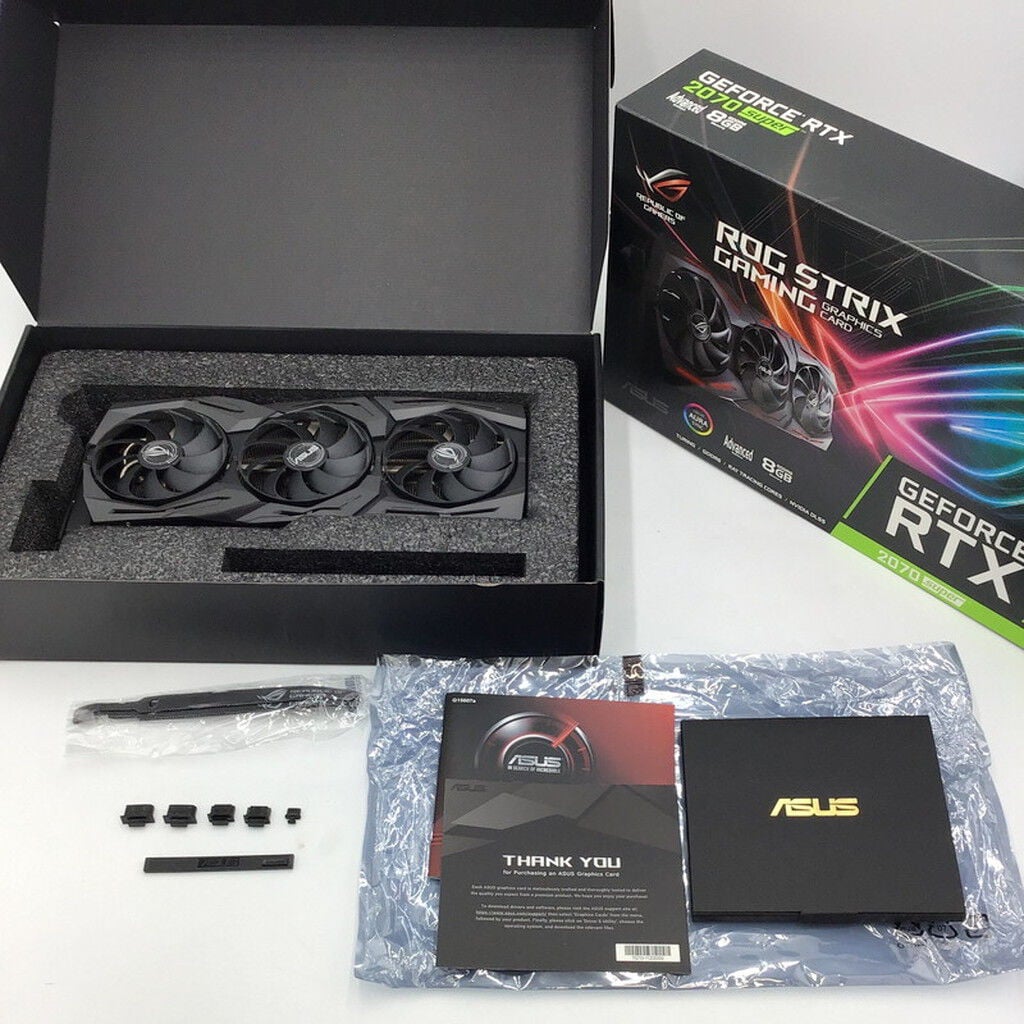 中古 ASUS ROG-STRIX-RTX2070S-A8G-GAMING(RTX2070 SUPER 8G GDR6