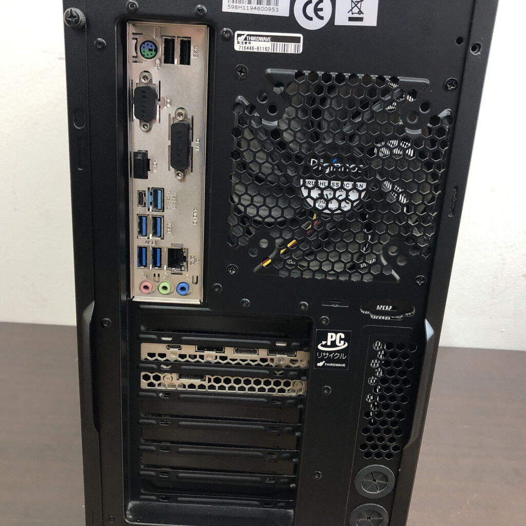 中古 GALLERIA(Ryzen 7 3700X/16GB/SSD1TB/RTX2080Ti/W11H) 5090001097