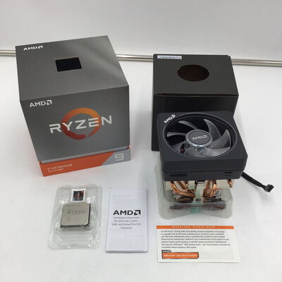 【白山FM松任店】中古  AMD Ryzen 9 3900X (AM4/3.8/70M/C12/T24/105W) 140023 