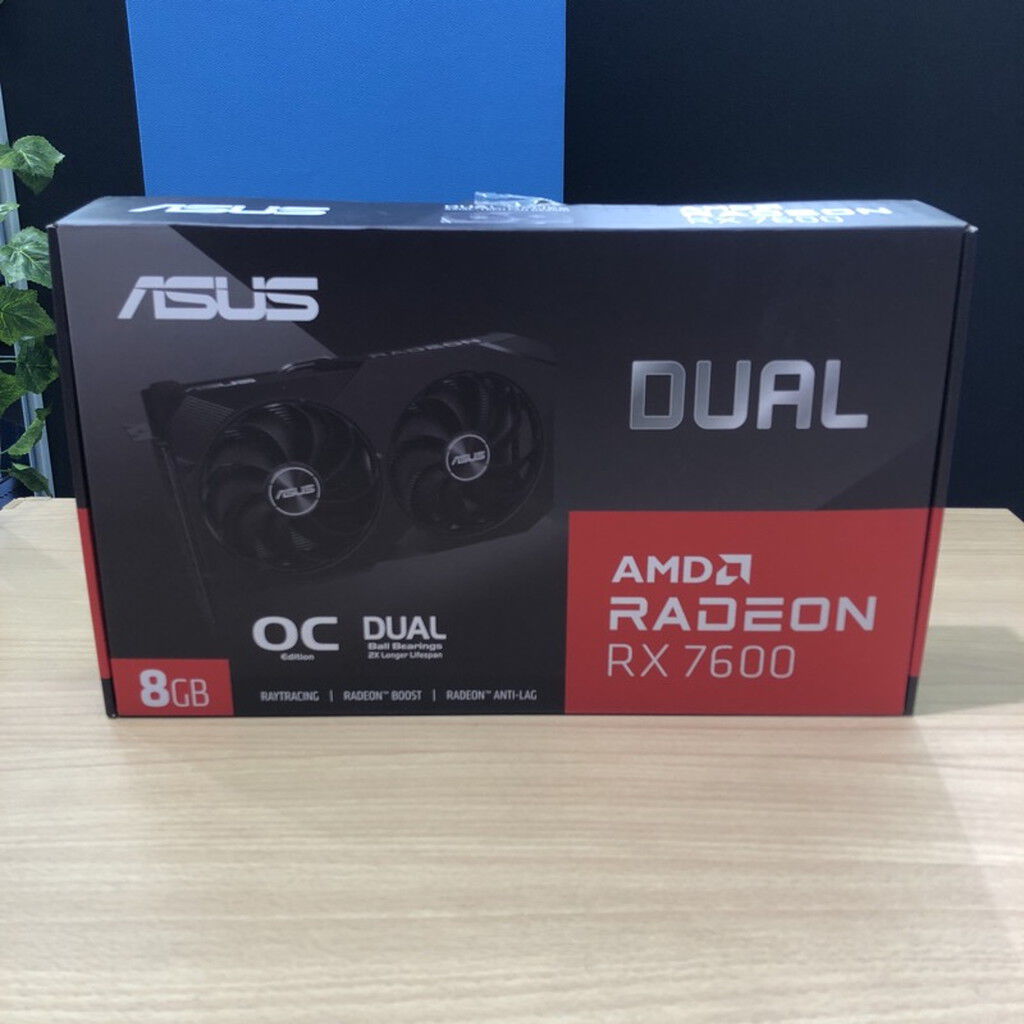中古 ASUS DUAL-RX7600-O8G-V2 (RX7600 8G) 162744 ｜ パソコン通販の