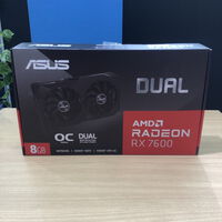 中古  ASUS DUAL-RX7600-O8G-V2 (RX7600 8G) 162744 