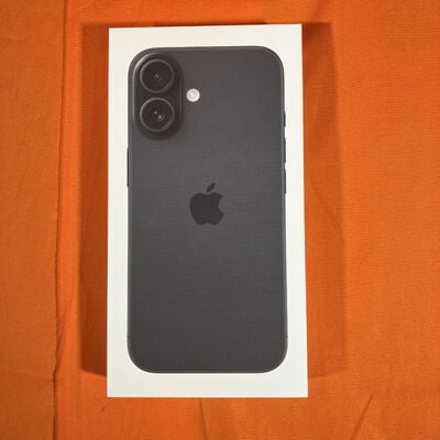 【なんば店】中古  【国内版SIMフリー】Apple iPhone16 128GB ブラック MYDQ3J/A 170109 