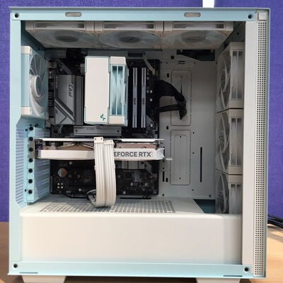 【松山環状枝松店】中古  自作PC(i5 13400F/32GB/SSD1TB/無し/RTX4060 8GB/W11H) 4560001127 