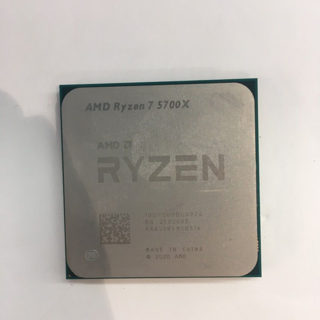 中古 AMD Ryzen 7 5700X (AM4/3.4GHz/36M/C8/T16/65W) 150182 （364608