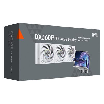 CPS  DX360Pro ARGB Display White DX360PRO-ARGB-WH (360mm ARGB ホワイト) 