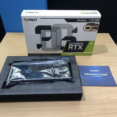 【甲府飯田店】中古  Palit NE63060T19K9-190AD (RTX3060 12GB) 144782 