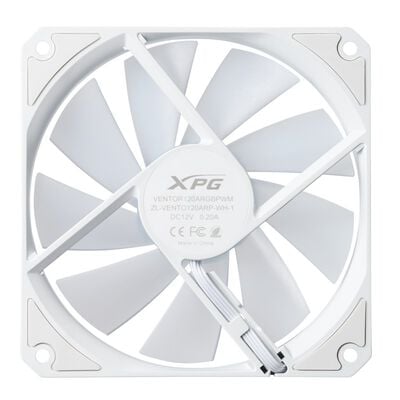 ADATA  VENTO R 120 ARGB PWM VENTOR120ARGBPWM3C-WHCWW (120mm ホワイト リバースファン 3個パック) 